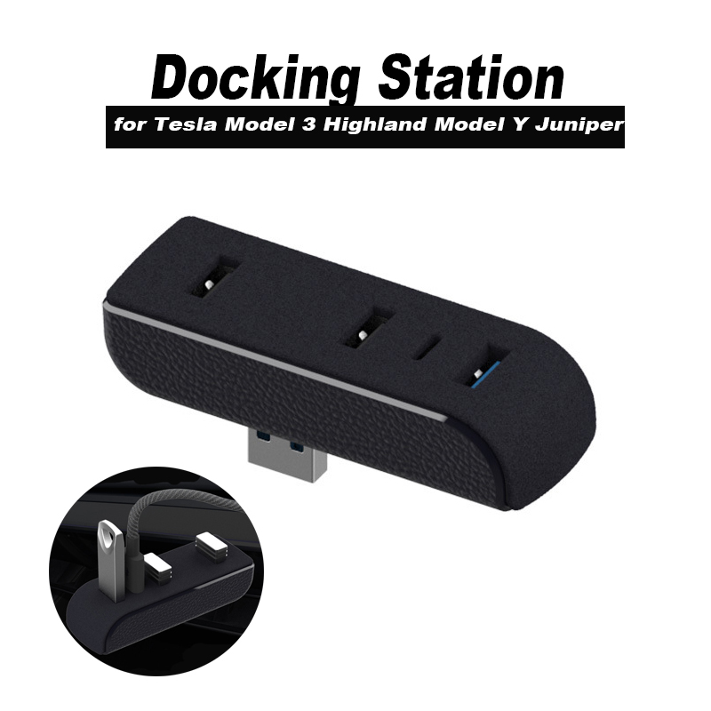 Heated Gloves Electric - Docking Station untuk Tesla Model 3