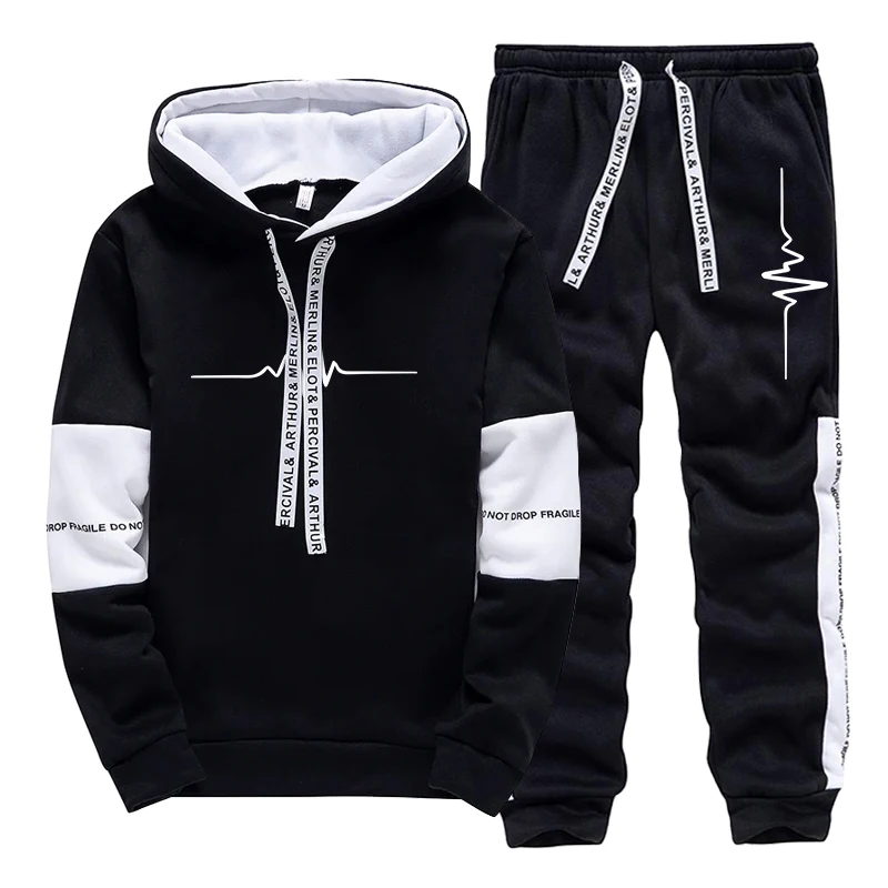 Winter Clothing Hoodie - Setelan Olahraga Pria Berkualitas, Sweater Berkerudung