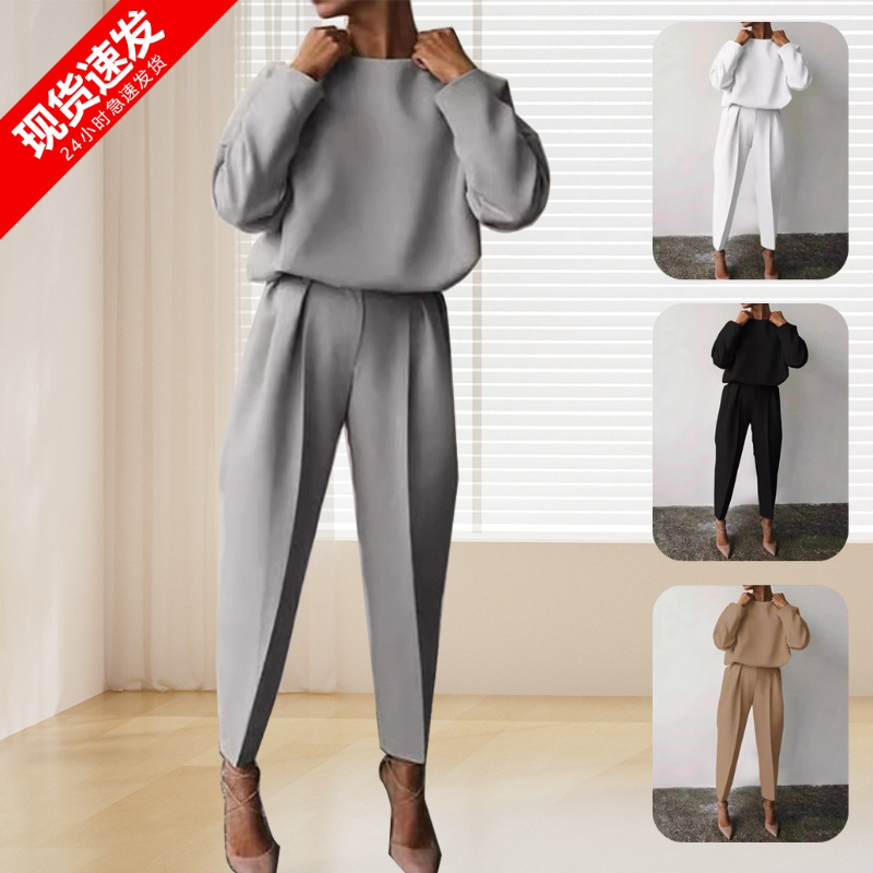 Winter Clothing Amazon - Setelan Dua Potong Kasual Wanita Lengan