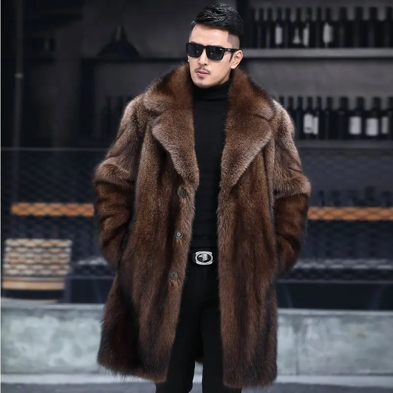 Winter Clothing Brands - Pakaian Pria Merek Mewah Jaket Bulu