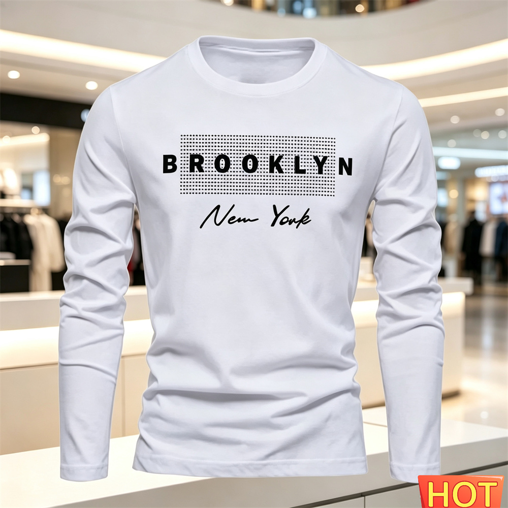 Winter Clothing Hoodie - Kaos Lengan Panjang Kasual Pria Cotton