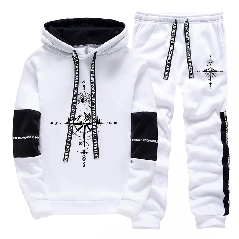 Winter Clothing Hoodie - Setelan Olahraga Pria Musim Gugur Musim