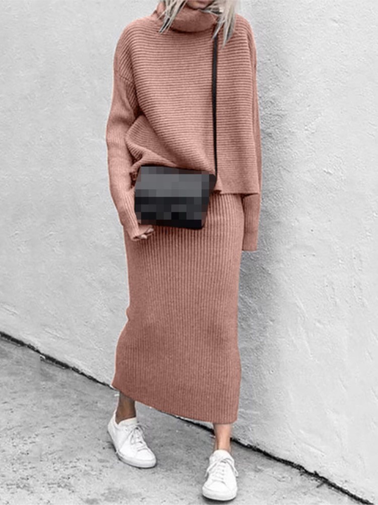 Winter Clothing Kit - Set Rok Tenun Panjang Sedang Wanita