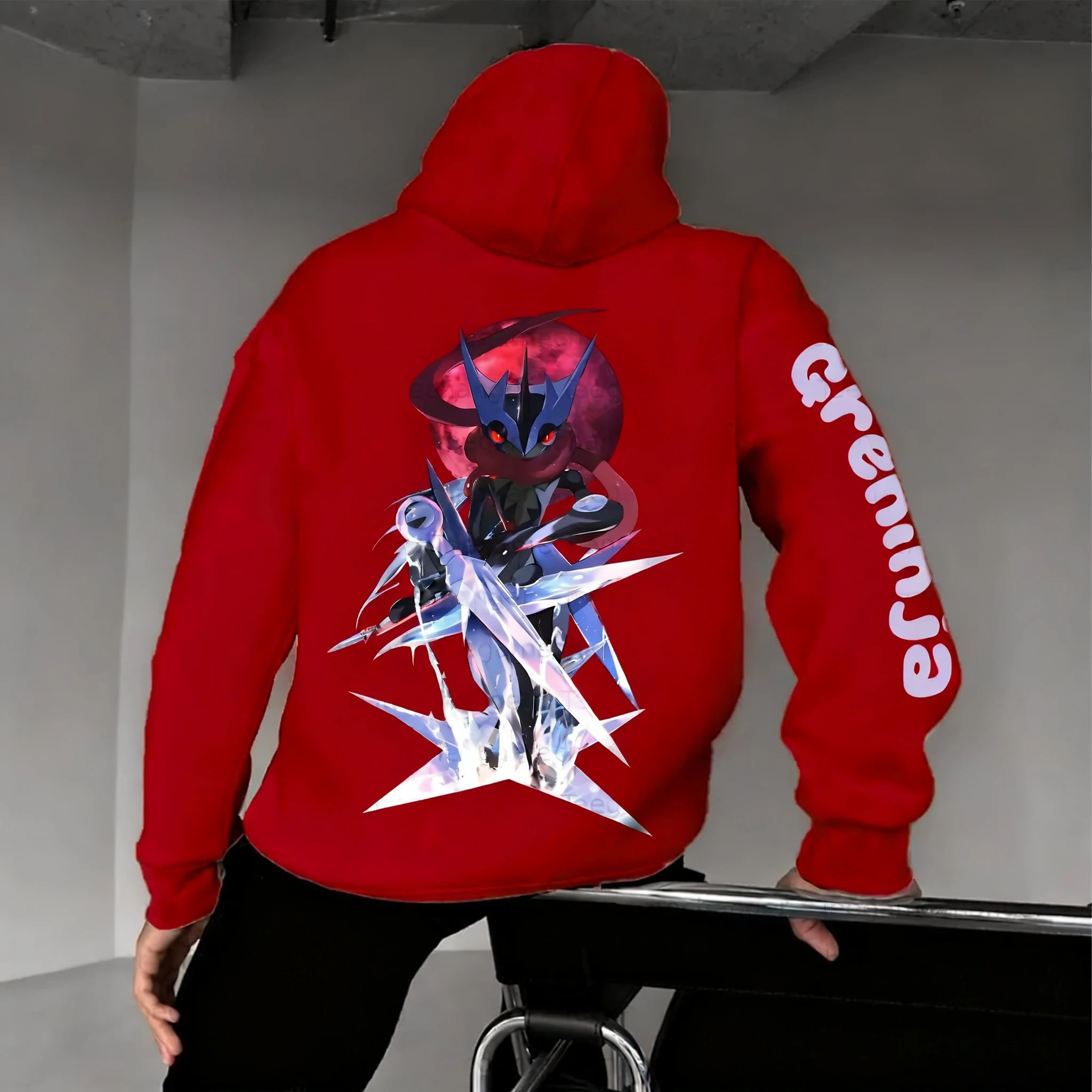 Winter Clothing Brands - Hoodie Bermerek Greninja Anime Pokémon 2026