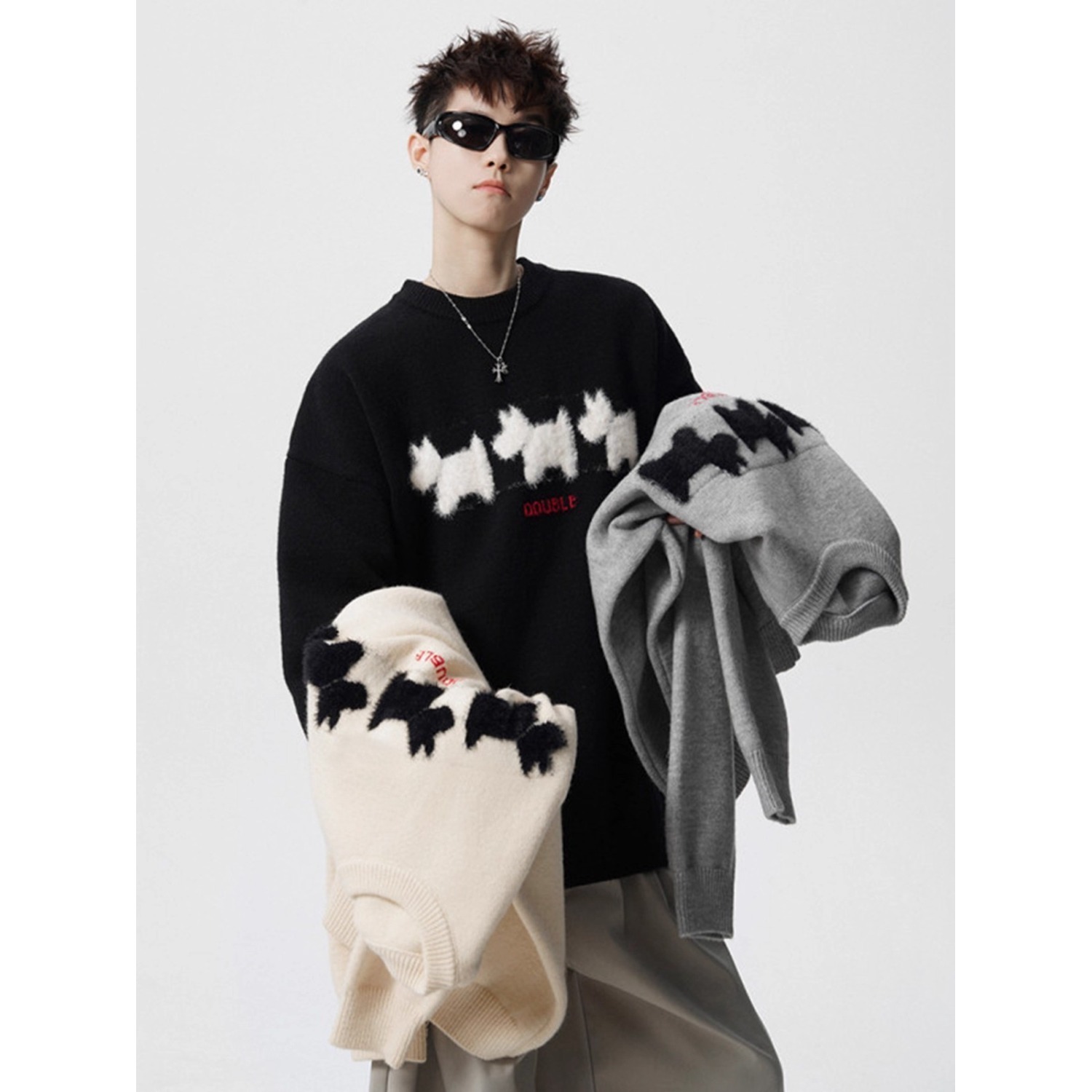 Winter Clothing Brands - Sweater Crew Neck Baru Untuk Pria