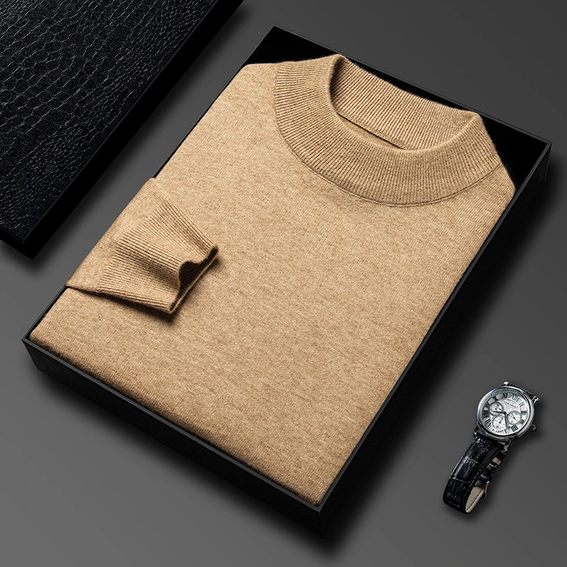 Sweter Rajut Setengah Turtlene - Winter Clothing Brands ulasan dan harga