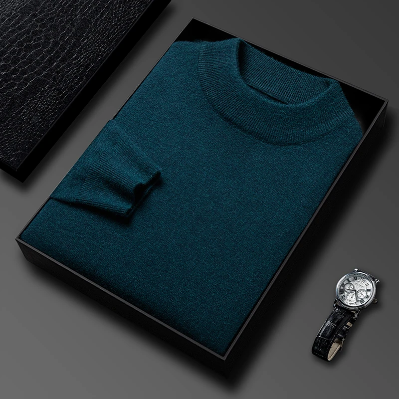 Sweter Rajut Setengah Turtlene - Winter Clothing Brands ulasan dan harga