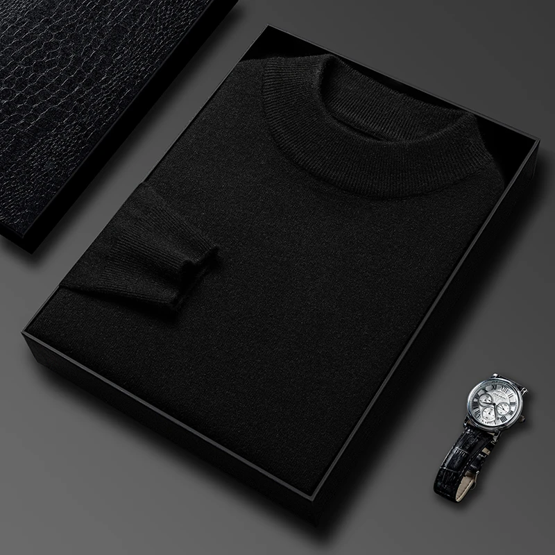 Sweter Rajut Setengah Turtlene - Winter Clothing Brands ulasan dan harga