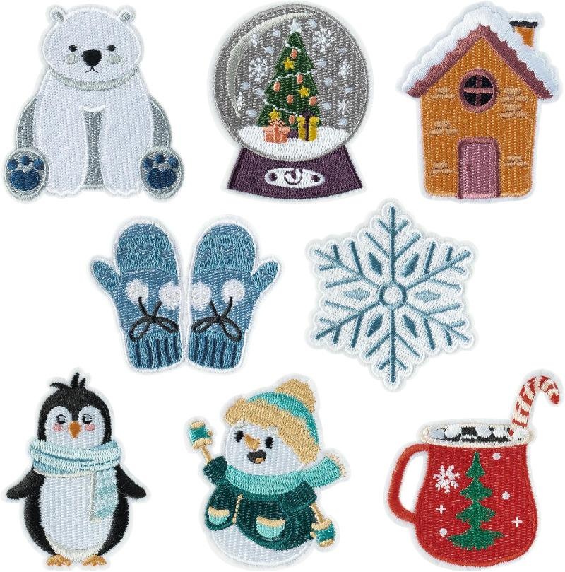 8 buah besi bertema Musim Ding - Winter Clothing Pictures ulasan dan harga