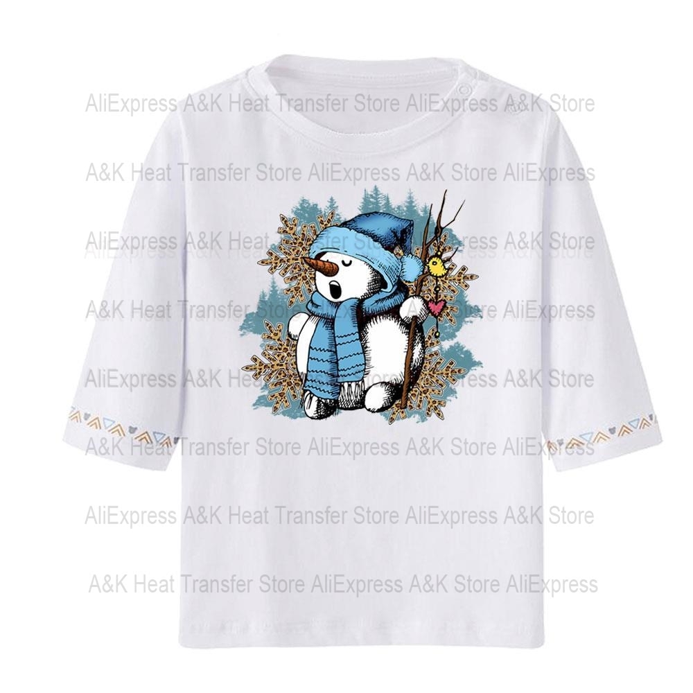 Transfer Panas Motif Kepingan  - Winter Clothing Pictures ulasan dan harga