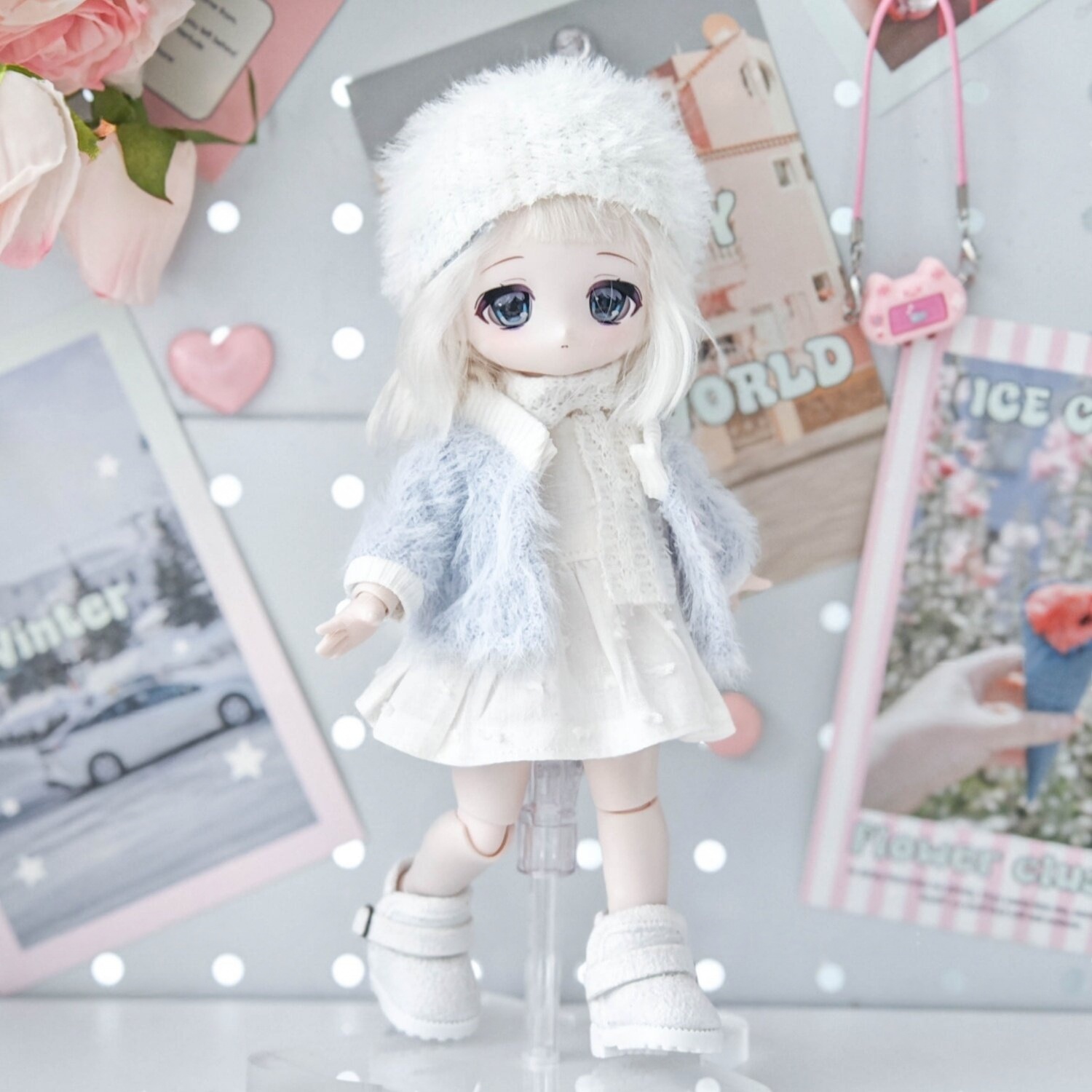 Pakaian Boneka Bonnie Bunny Dr - Winter Clothing Options ulasan dan harga