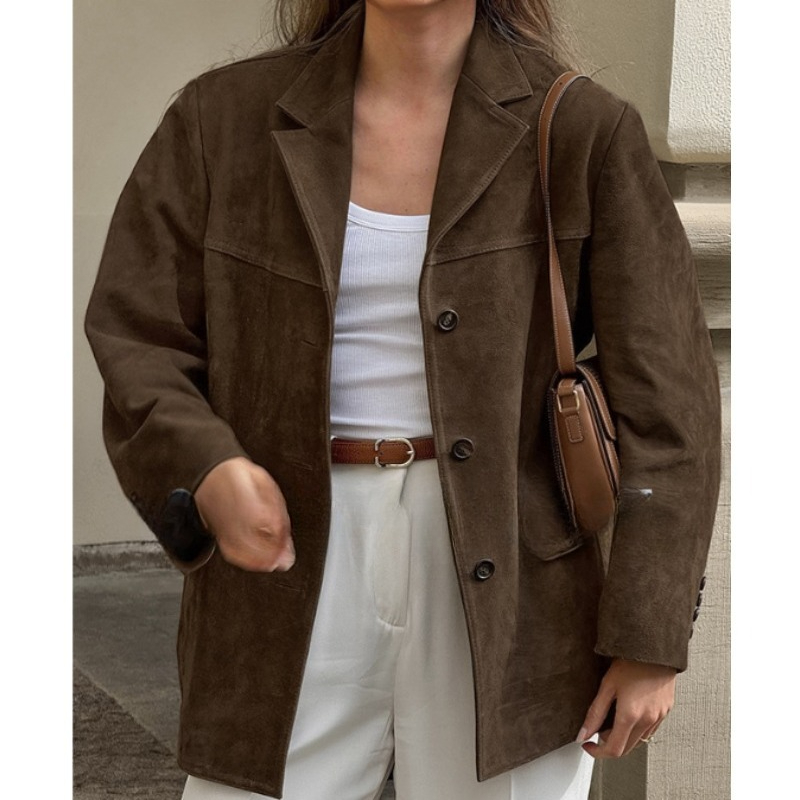 Jaket Suede Gaya Barat Warna S - Winter Clothing Amazon ulasan dan harga