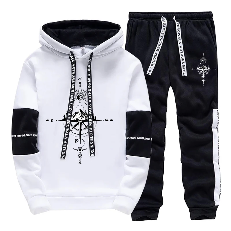 Setelan Olahraga Pria Musim Gu - Winter Clothing Hoodie ulasan dan harga