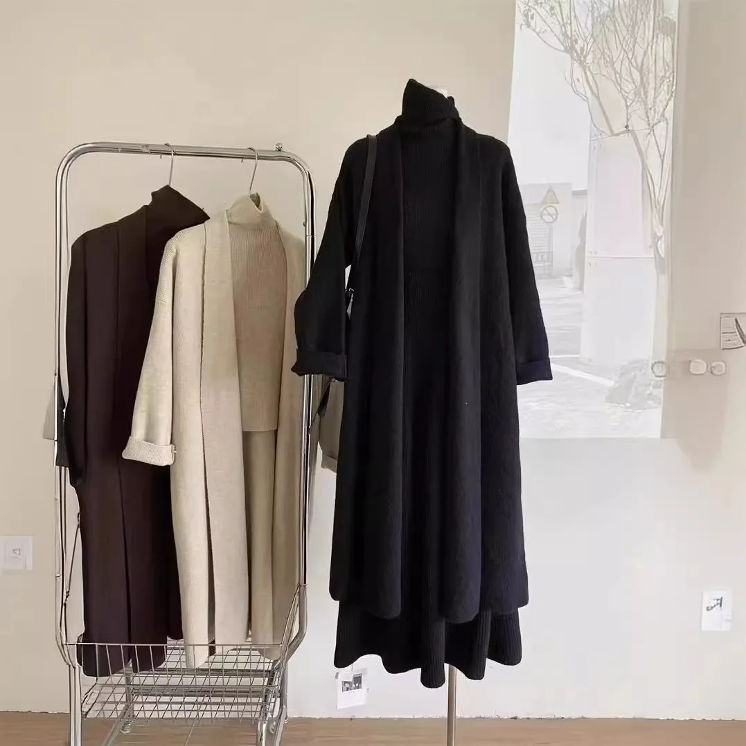 Rompi Sweter Panjang Wanita Se - Winter Clothing Kit ulasan dan harga