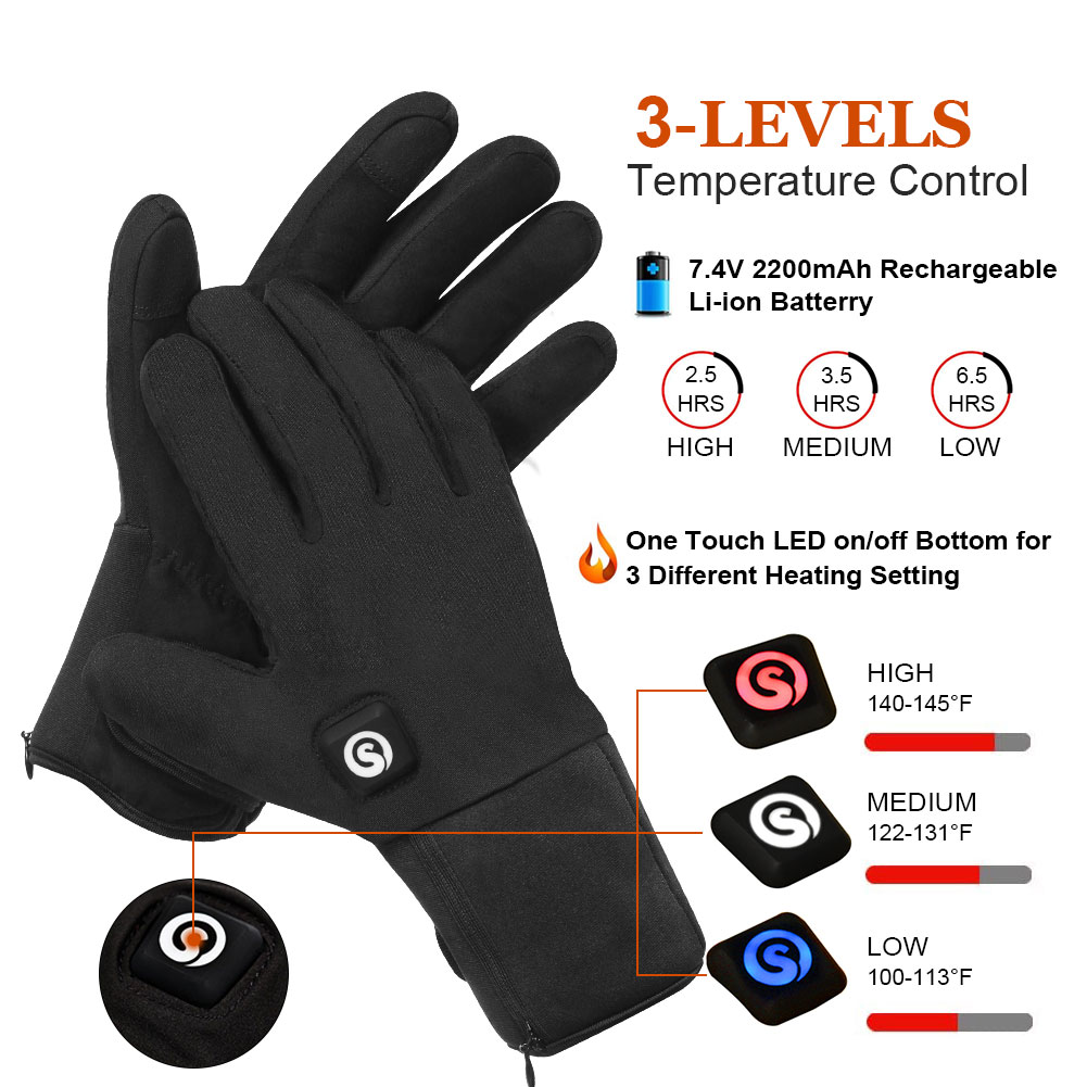 Sarung tangan pemanas elektrik - Heated Gloves Electric ulasan dan harga