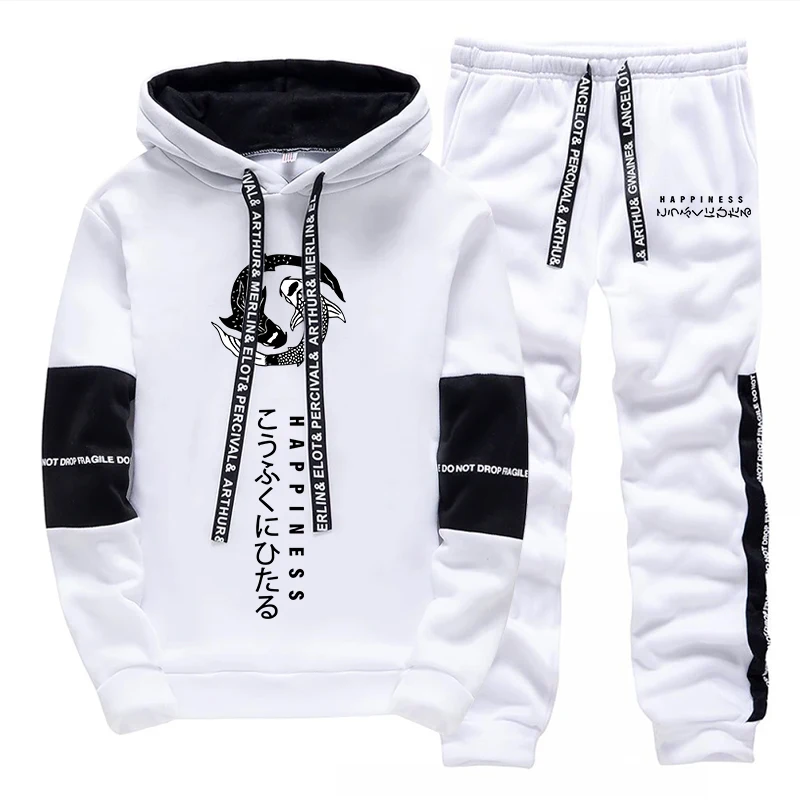 Setelan Olahraga Pria Modis, H - Winter Clothing Hoodie ulasan dan harga