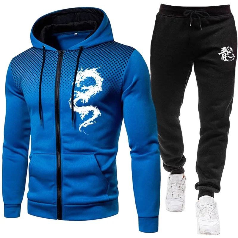 Setelan Pria Motif Naga Paris, - Winter Clothing Kit ulasan dan harga