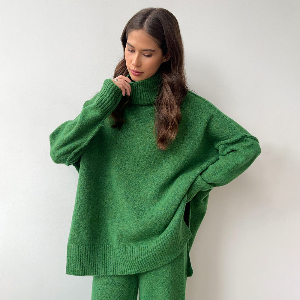 Setelan wanita rajut tebal san - Winter Clothing Kit ulasan dan harga