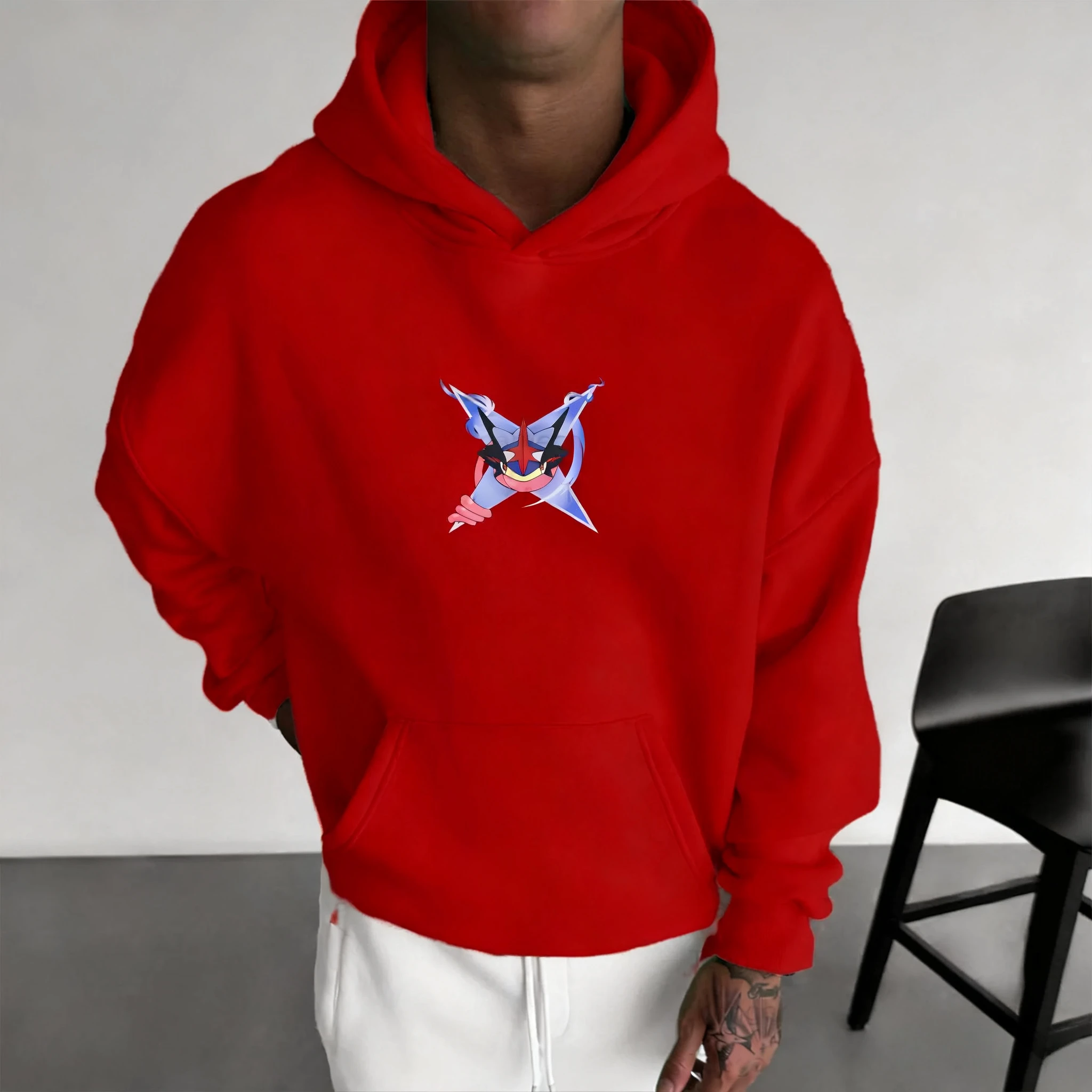 Hoodie Bermerek Greninja Anime - Winter Clothing Brands ulasan dan harga