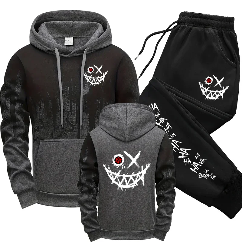 Setelan Olahraga Kasual Pria M - Winter Clothing Hoodie ulasan dan harga