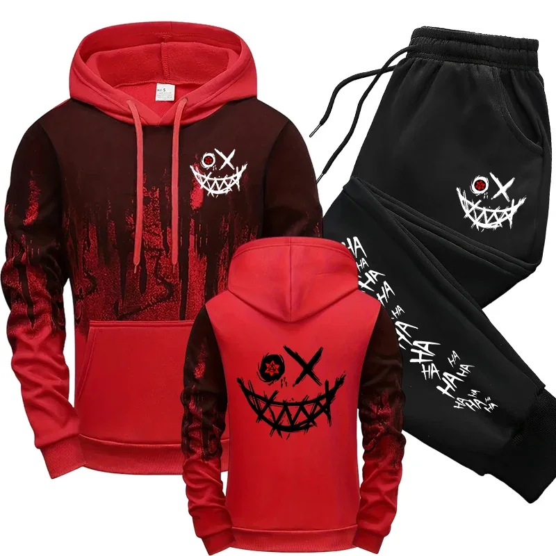 Setelan Olahraga Kasual Pria M - Winter Clothing Hoodie ulasan dan harga